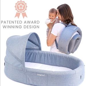 PORTABLE travel bed backpack, Lullyboo, for baby